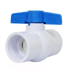 VALVULA PLASTICA 3/4&quot; PARA PEGAR