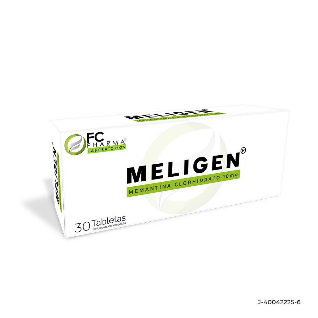 MELIGEN 10MG X 30TABL MEMANTINA FC PHARMA