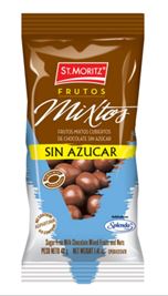 CHOCOLATE ST MORITZ 40G GRAGEADO FRUTOS MIXTOS S/A