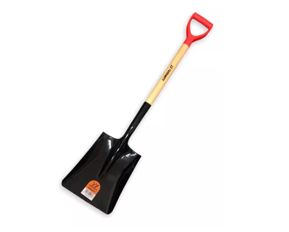 PALA HERRAGRO PUNTA CUADRADA CABO DE MADERA