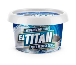 LAVAPLATOS EL TITAN 250GR MULTIUSO