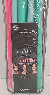 ESPIRALES PARA EL CABELLOS CONAIR 12UND CURLS
