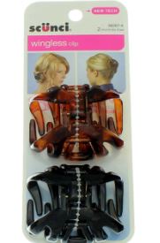 PINZAS SCUNCI 2UND SIN ALAS NEGRA-MARRON