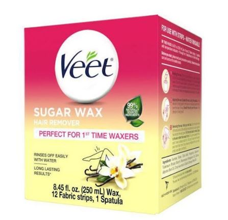 CERA DEPILADORA VEET 250ML DE AZUCAR