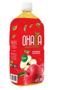 JUGO OHANA 1LT MANZANA