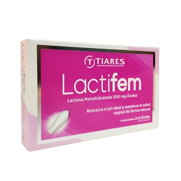 LACTIFEM 1200MG X 10 OVULOS LACT MONOH TIARES