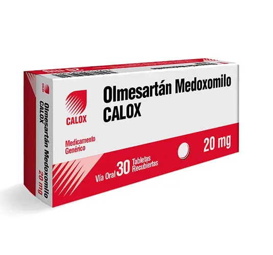 OLMESARTAN 20MG X 30TABL CALOX