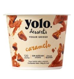 YOGURT GRIEGO YOLO 150GR CARAMELO