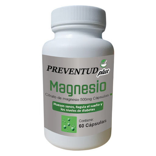 CITRATO DE MAGNESIO 500MG X 60CAPS PREVENTUD