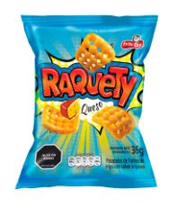 SNACK RAQUETY 36GR QUESO