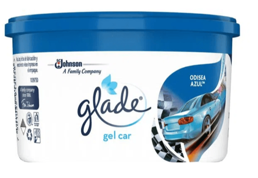 AMBIENTADOR GLADE 70GR ODISEA AZUL P/AUTO GEL