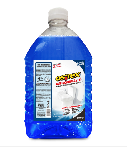 LIMPIADOR DE POCETAS OSIREX 3.78LT DESINCRUSTANTE