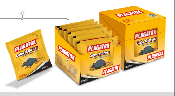 CEBO RATICIDA PLAGATOX 30GR SACHETS