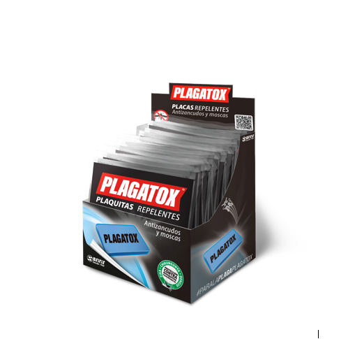 PLACAS REPELENTES PLAGATOX 12UND ANTIZANCU SACHET