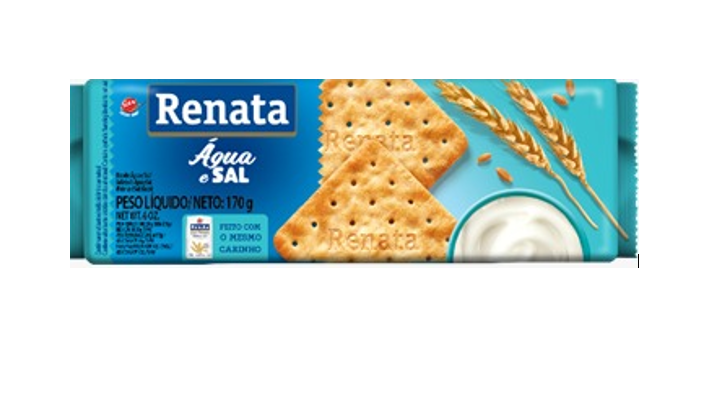 GALLETA RENATA 170GR AGUA Y SAL CRACKER 