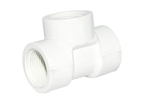 TEE PVC 1/2 CON ROSCA AGUA FRIA