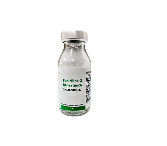PENICILINA G BENZATINICA 2400000 X 1AMP SOL INY I.M EL MORRO