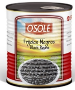 FRIJOLES OSOLE 380GR NEGROS LATA
