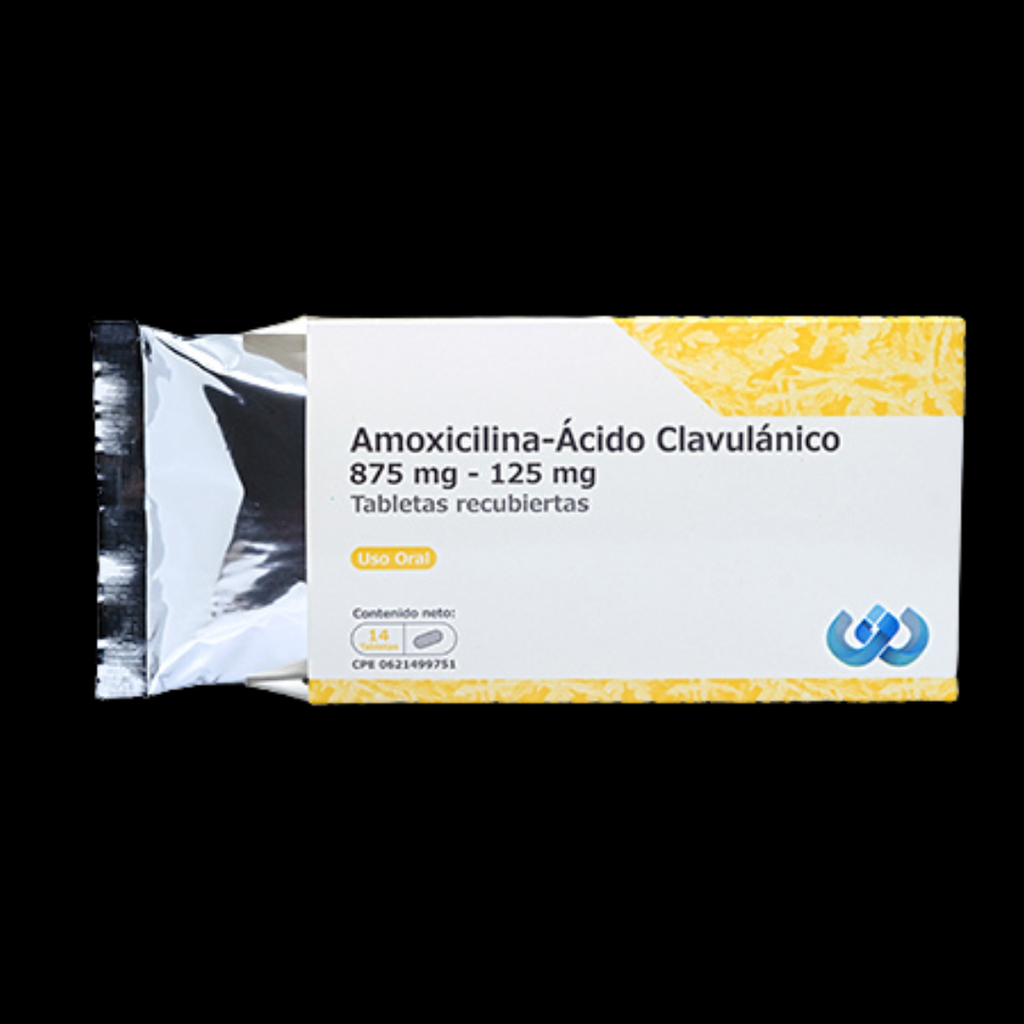 AMOXICILINA AC CLAV 875MG 125MG X 14TABL JD PHARMA