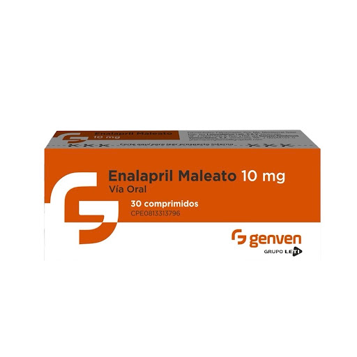 ENALAPRIL 10MG X 30COMP GENVEN