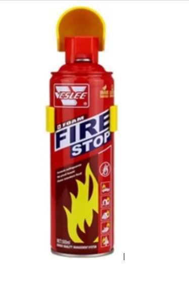 EXTINTOR 500ML P/VEHICULO LANCHA PORTATIL