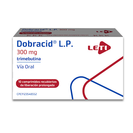 DOBRACID LP 300MG X 10TAB TRIMEBUTINA LETI