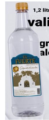 AGUARDIENTE EL FUERTE 1.2LT PET