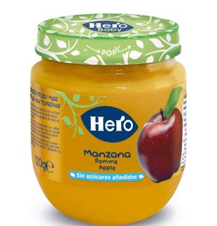 COLADO HERO 120GR MANZANA SIN AZUCAR