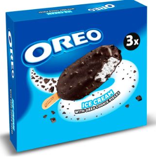 HELADO OREO 3UND CON TROZOS DE GALLETA
