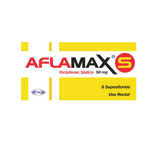 AFLAMAX 50MG X 6SUP DICLOF SOD OFTALMI