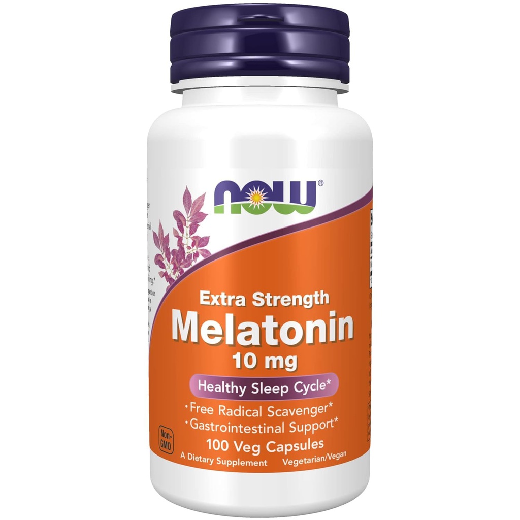 MELATONIN 10MG X 100CAPS NOW