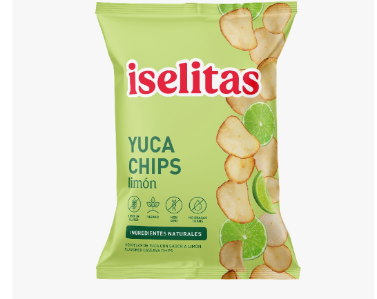 YUCA ISELITAS 70GR CHIPS LIMON