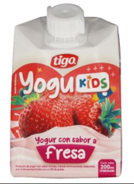 YOGURT YOGUKIDS 200ML FRESA TETRAPACK