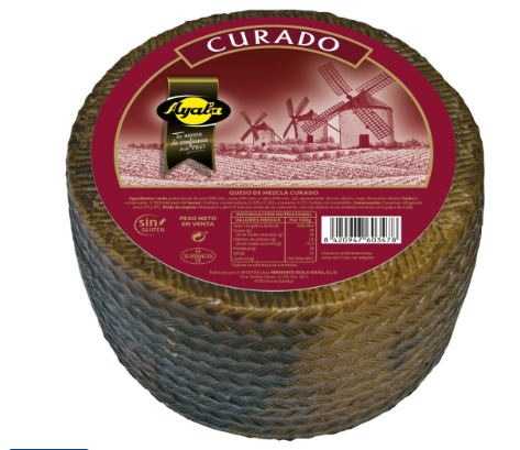 QUESO AYALA CURADO X KG