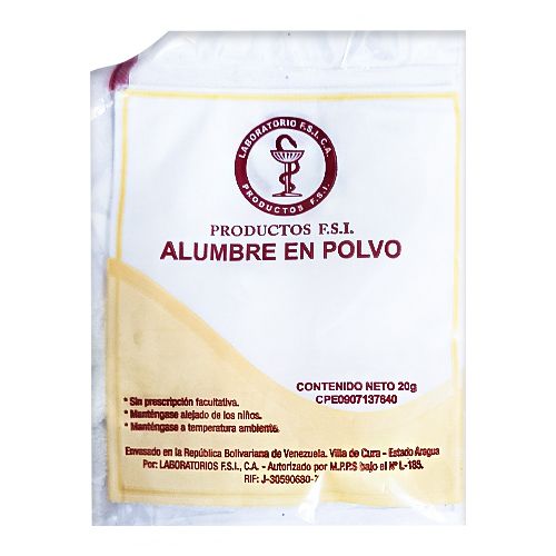 ALUMBRE EN POLVO 20GR FSI