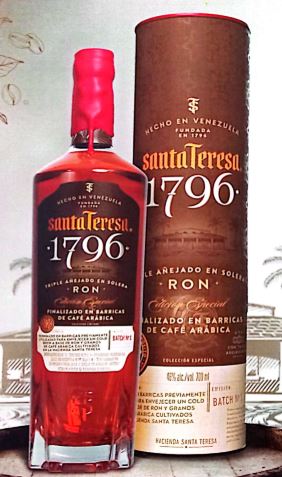 RON SANTA TERESA 0.75LT  1796 CAFE