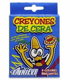 CREYONES LA NIEVE 6UND CERA