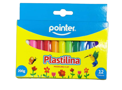 PLASTILINA POINTER 10UND JUMBO