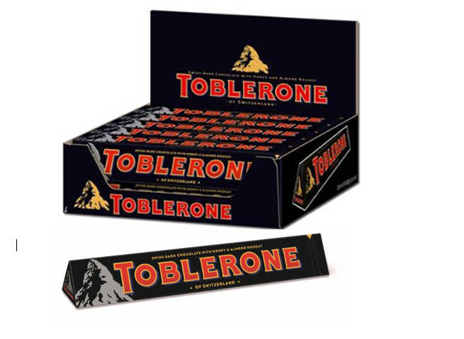 CHOCOLATE TOBLERONE 100GR DARK