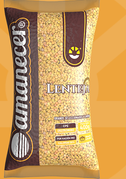 LENTEJAS AMANECER 400GR