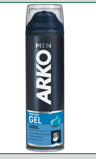 GEL DE AFEITAR ARKO 200ML REFRESCANTE MEN