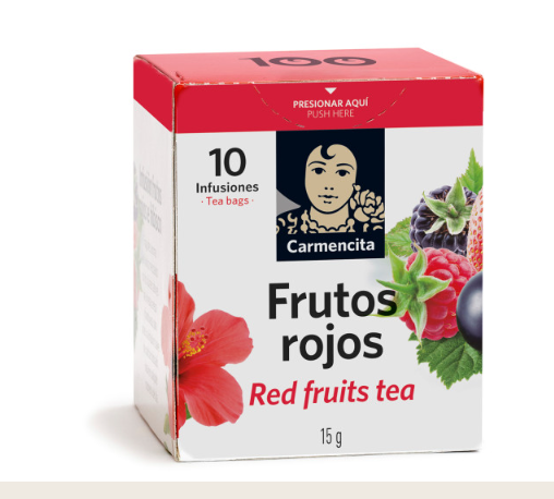 INFUSION CARMENCITA 15GR FRUTOS ROJOS