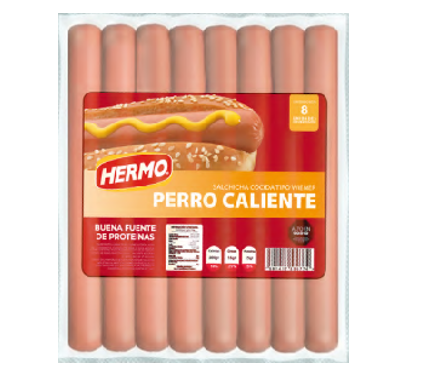 SALCHICHAS HERMO 8UND WIENERS CORTA