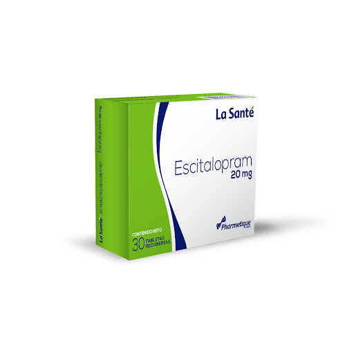 ESCITALOPRAM 20MG X 30TABL LA SANTE