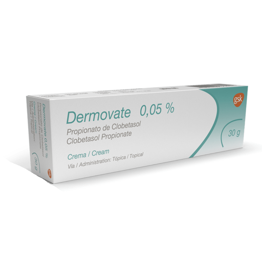 DERMOVATE 0,05% X 30GR CREMA CLOBETASOL GSK