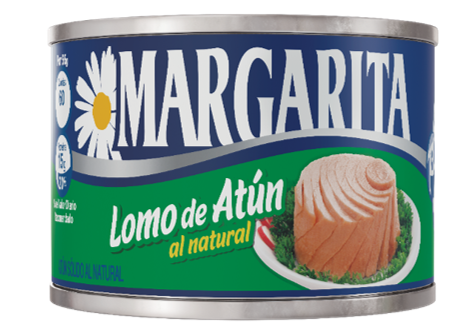 ATUN MARGARITA 170GR NATURAL LOMO