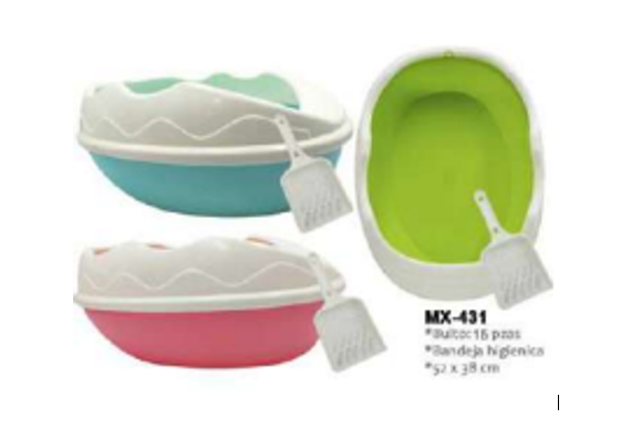BANDEJA HIGIENICA MAXCOTAS P/GATOS MX-430