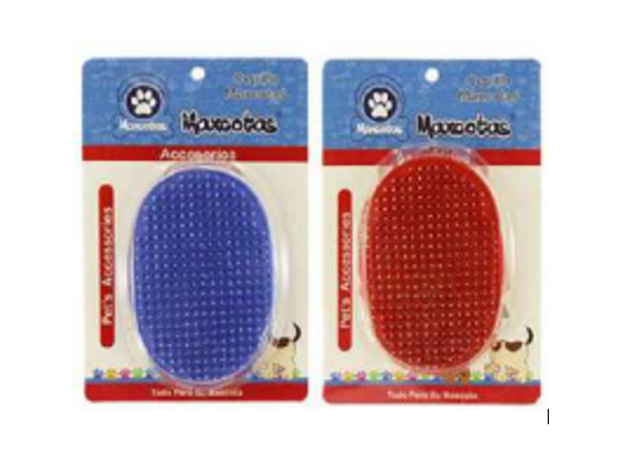 CEPILLO P/MASCOTA METAL MX-020