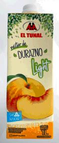 NECTAR EL TUNAL 1LT DURAZNO LIGHT