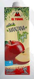 NECTAR EL TUNAL 1LT MANZANA LIGHT